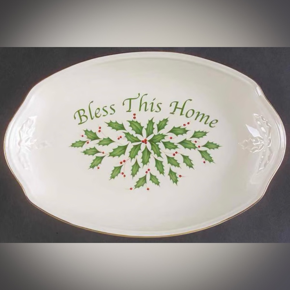 Lenox “Bless This Home” Serving Tray